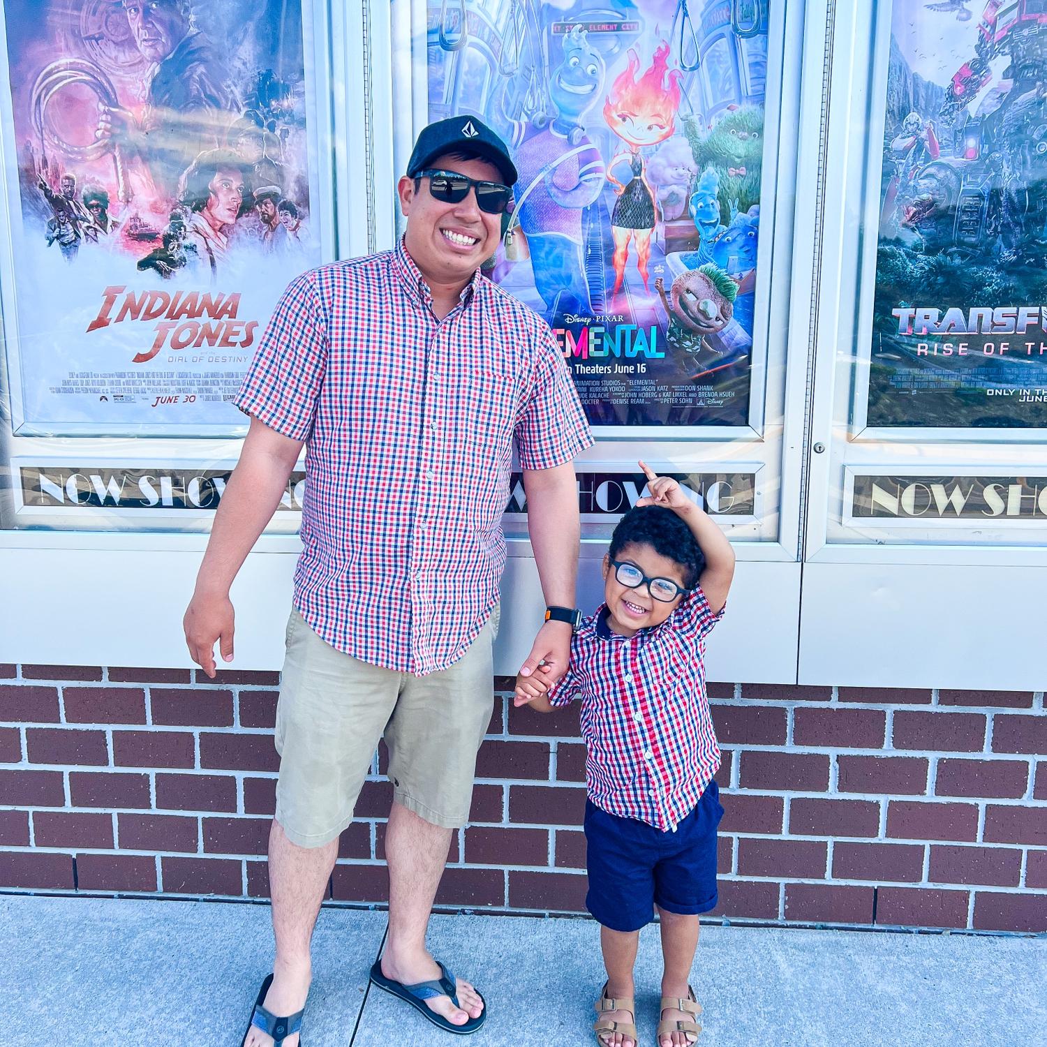 Trey’s 1st Movie - Elemental! 07/04/23