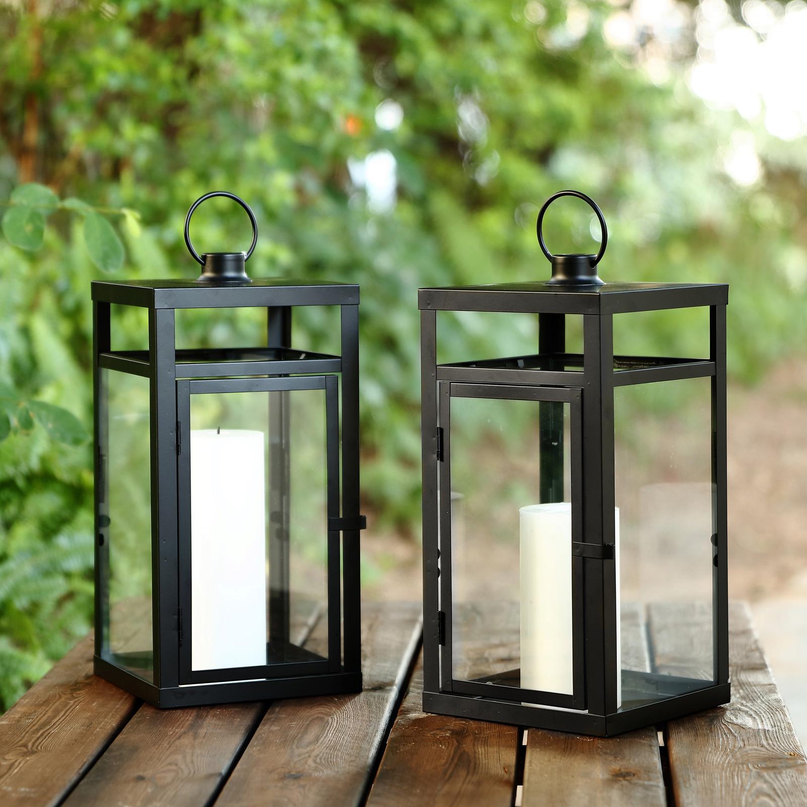 リランラン Safavieh, Fraleigh Outdoor Lantern, Set of 2 | Zola