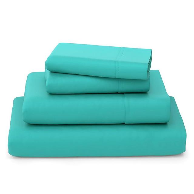 Cosy House Collection Luxury Bamboo Sheets - Blend of Rayon Derived from Bamboo - Cooling & Breathable, Silky Soft, 16-Inch Deep Pockets - 4-Piece Bedding Set - Cal King, Turquoise
