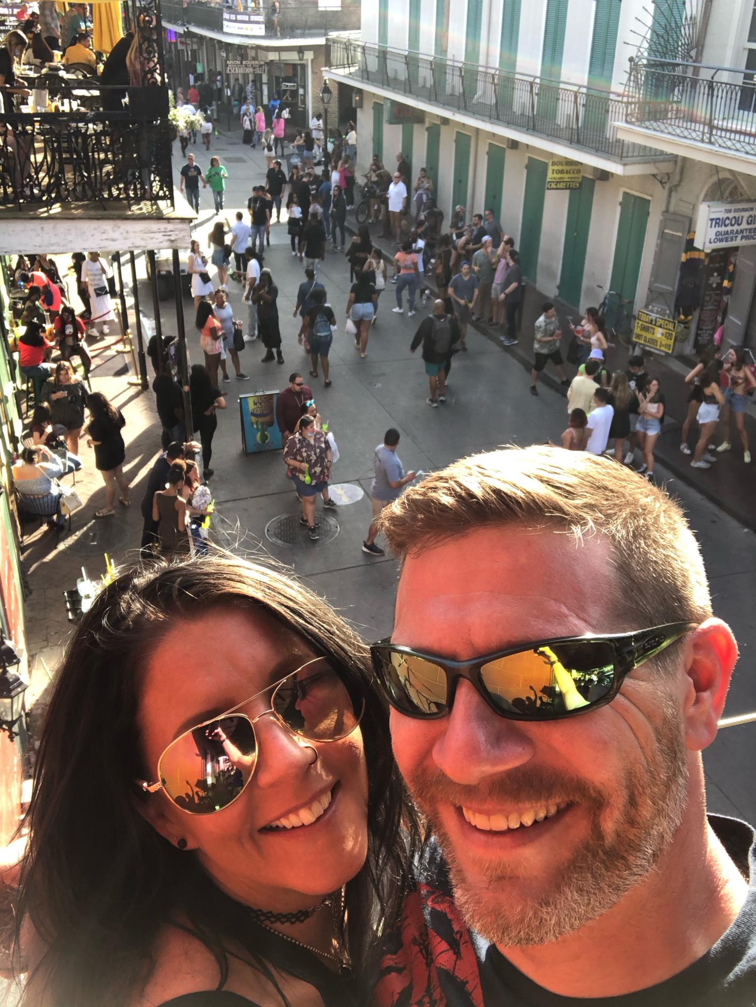 The first night Bourbon Street opened after COVID in New Orleans!