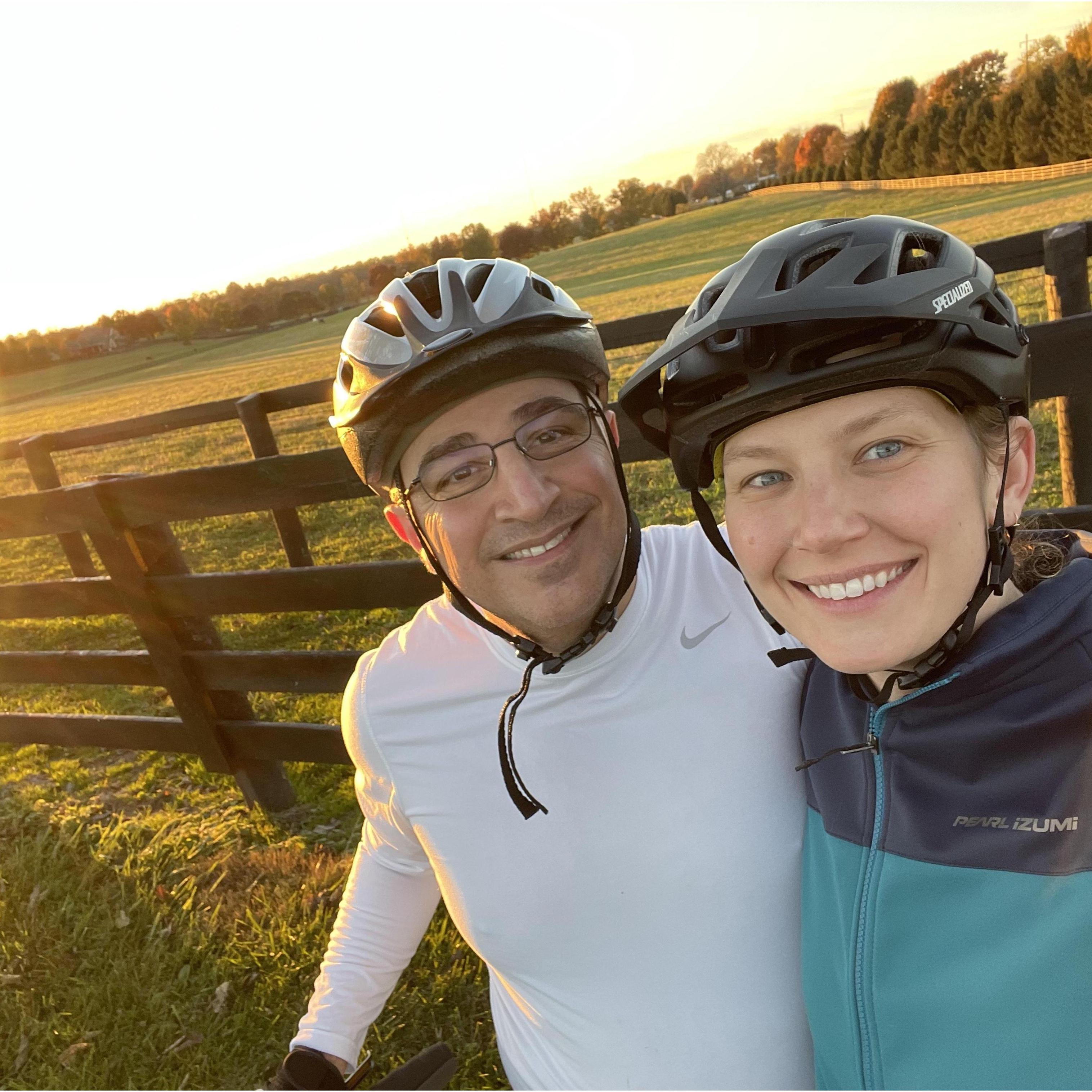 Biking the Kentucky horse farms