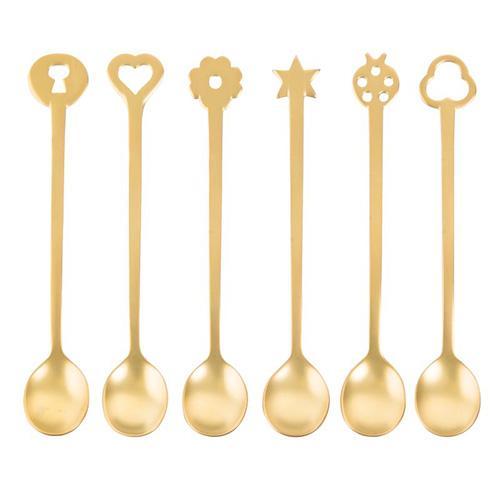 Lucky Charms 6-Piece Party Spoon Set by Sambonet