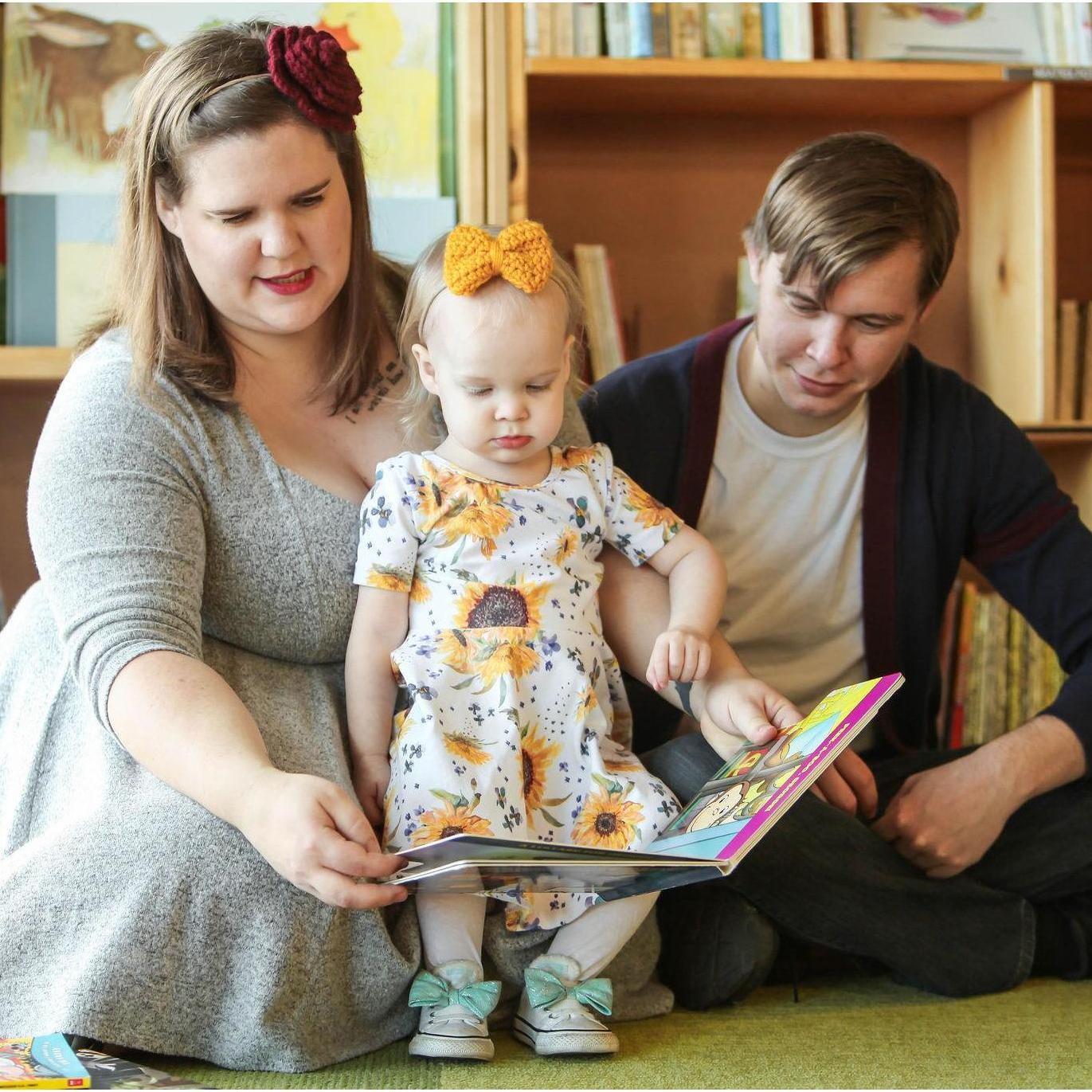 A love of storytelling runs in our family!