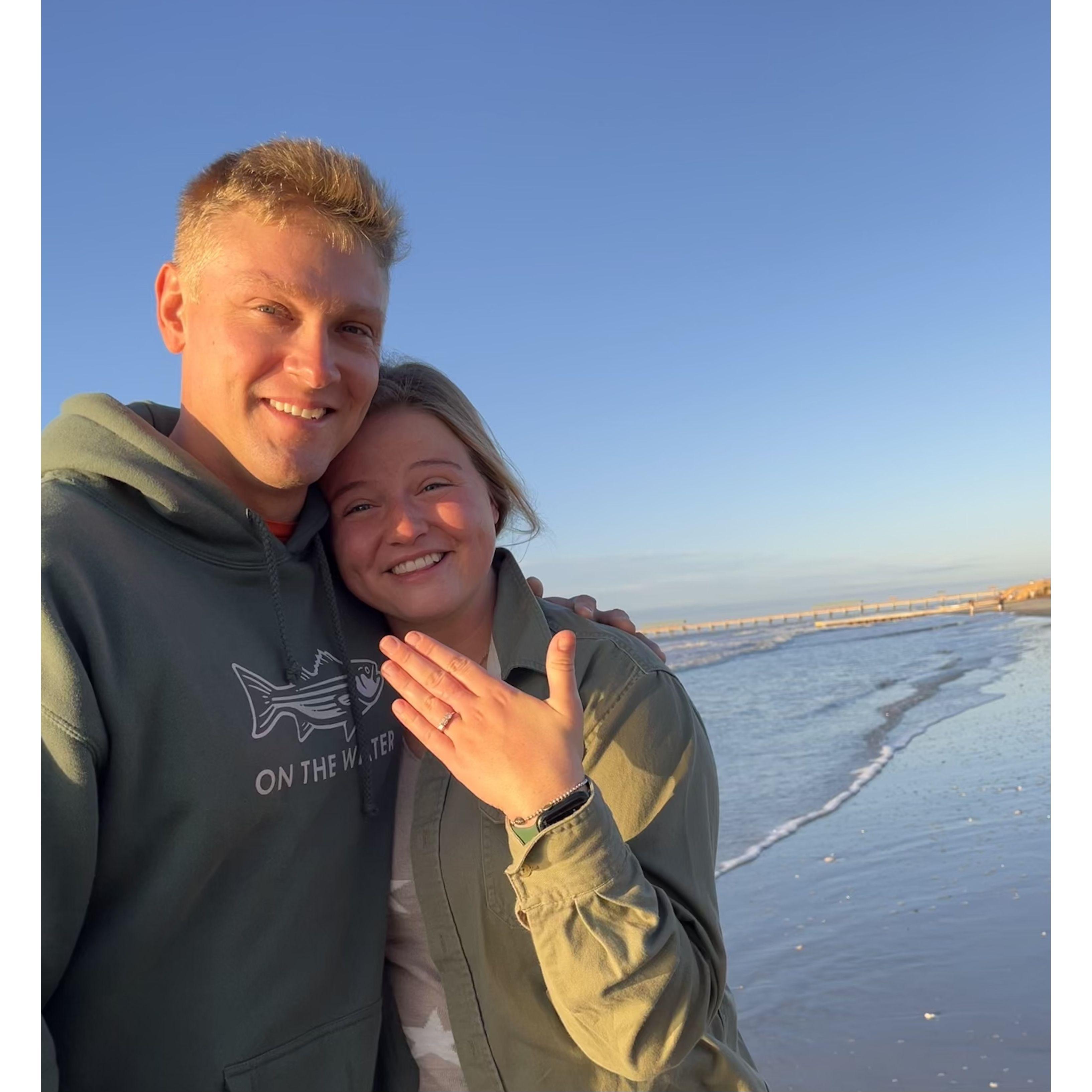 The morning of engagement!