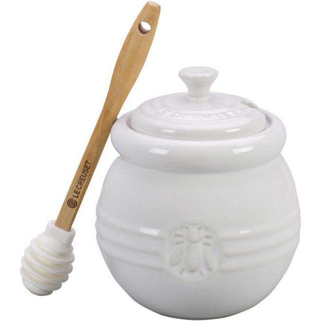 Honey Pot with Silicone Dipper
