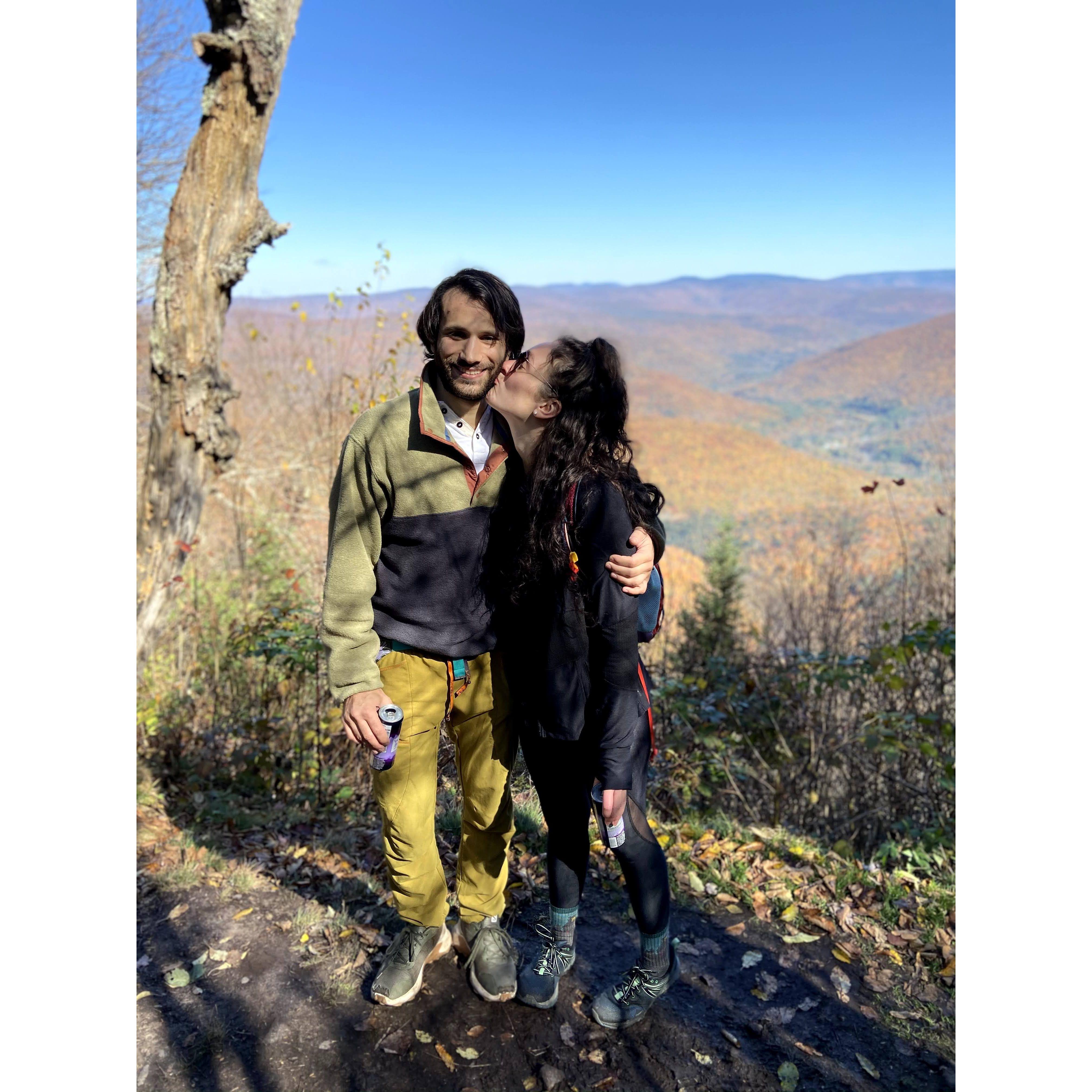 We started chasing the fall