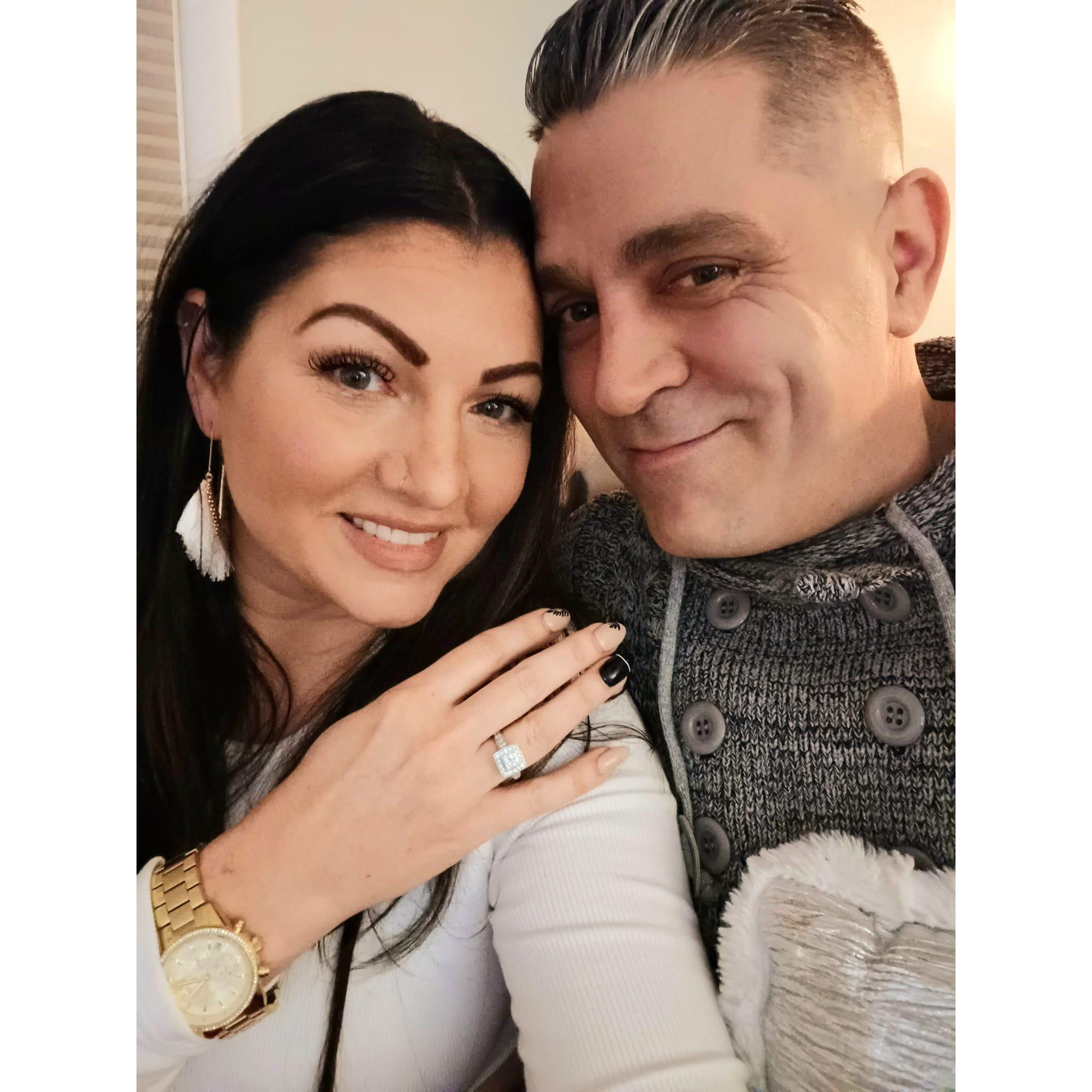 We're engaged!