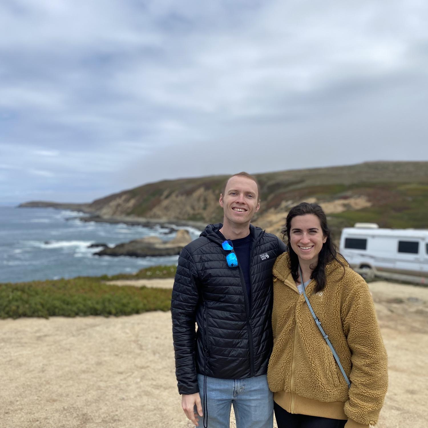 We were trying to see whales. We didn’t see any!