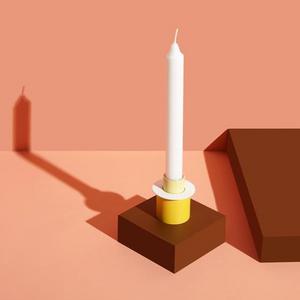 Field Candleholder Yellow