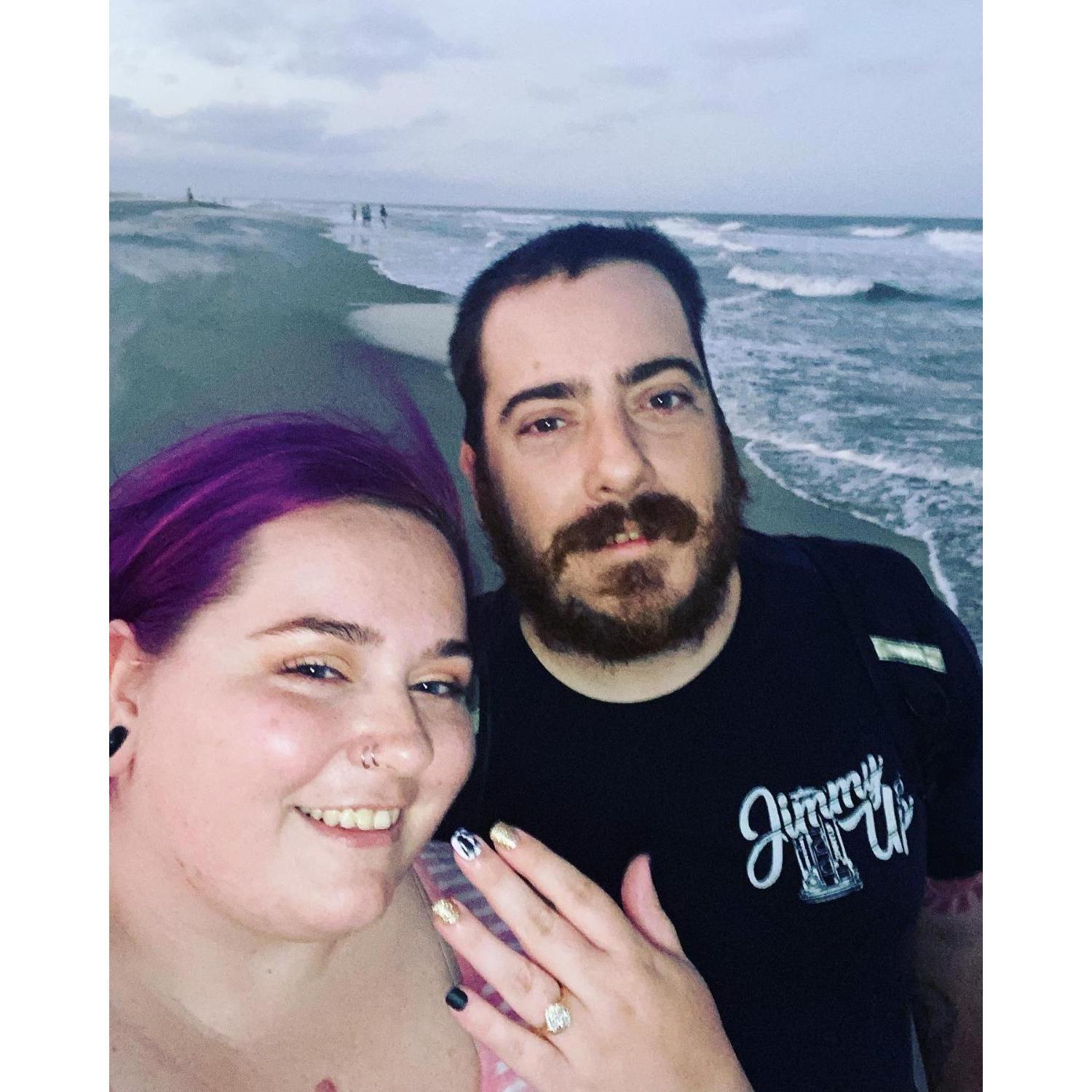 We're ENGAGED!!
Tybee Island-2022