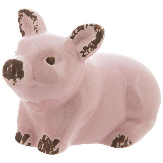 Pink Ceramic Piglet