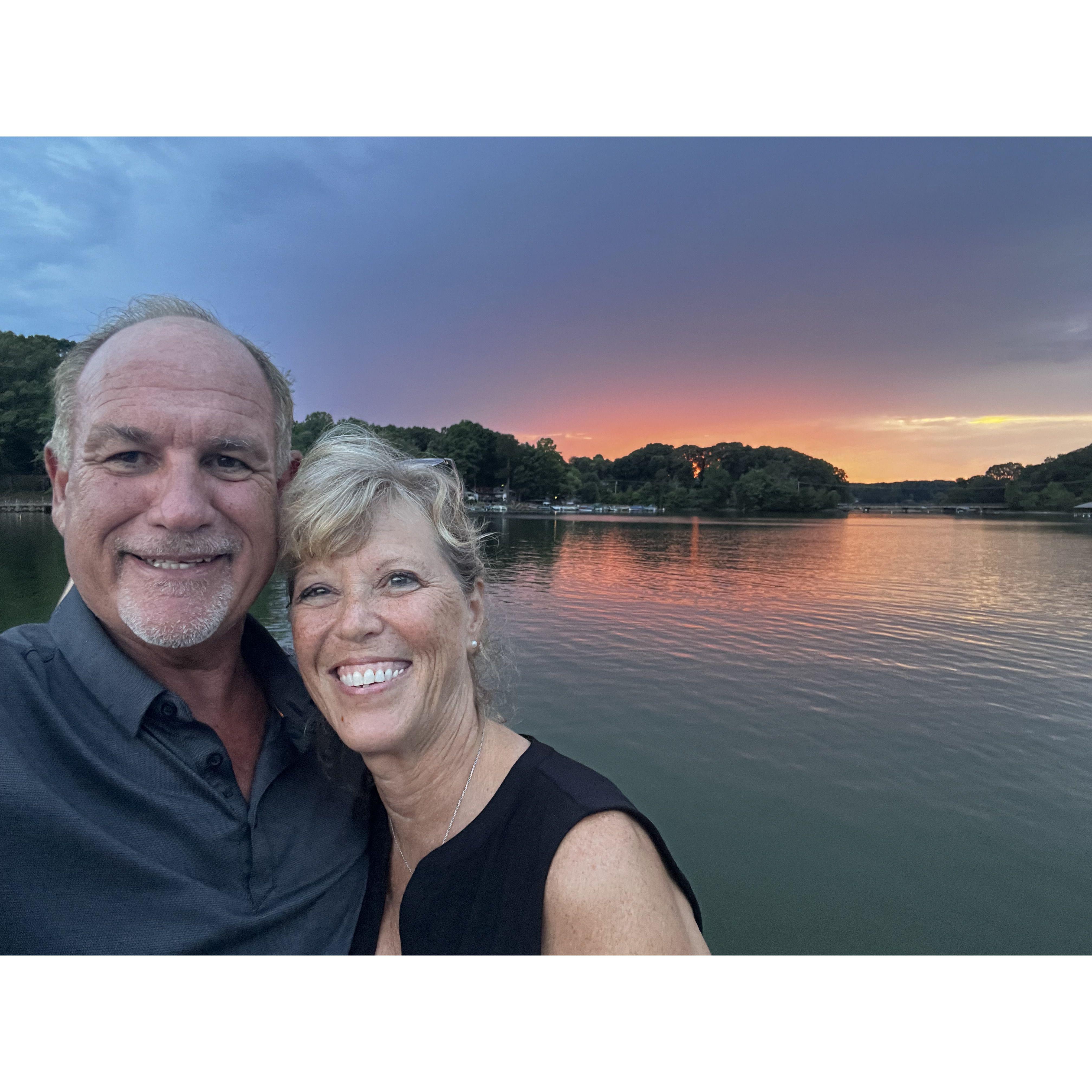 Sunset on the Lake!