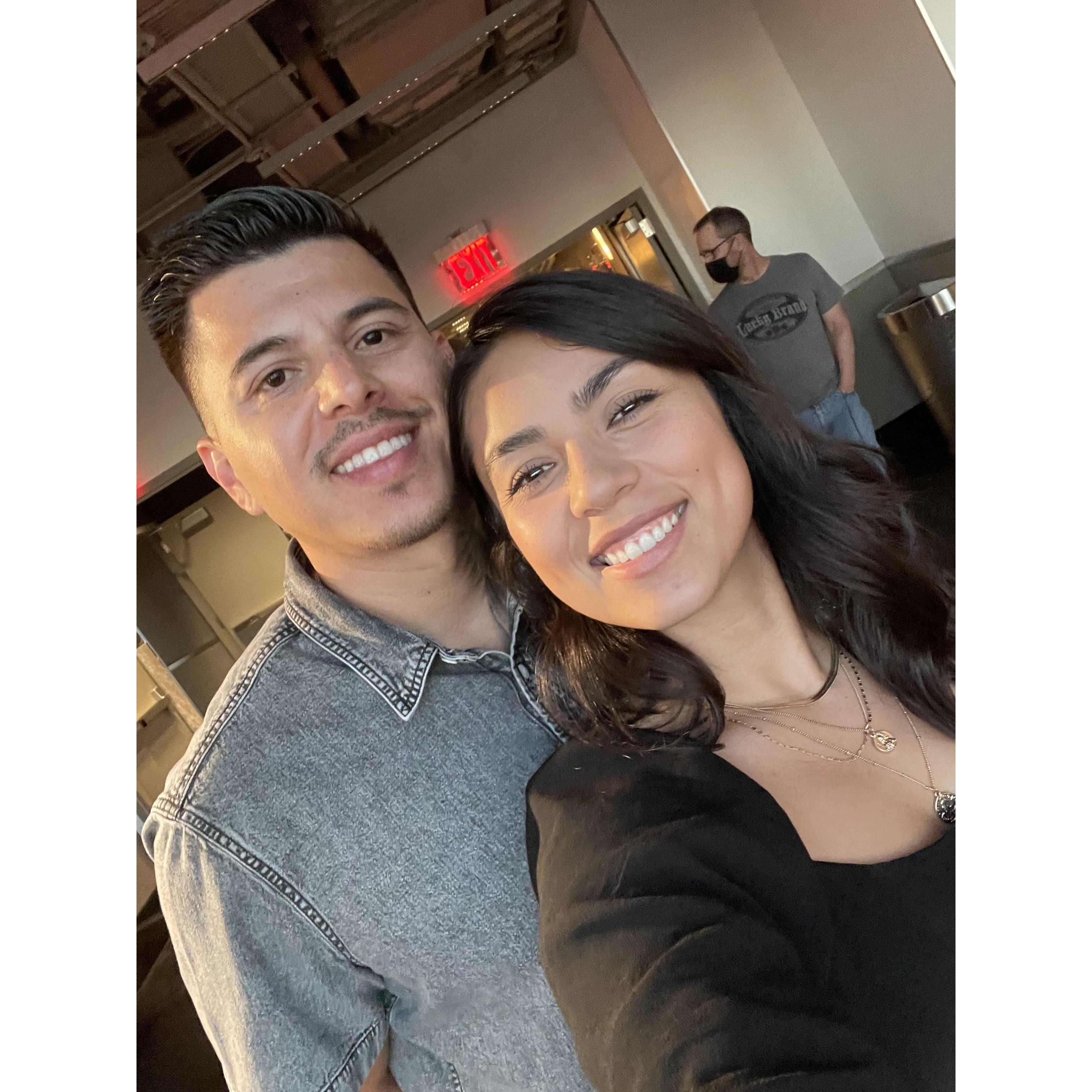 After Boston we visited New York together for the first time!