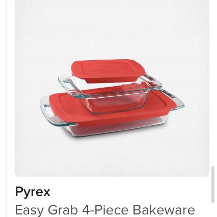 Pyrex - easy grab 4-piece bakeware set