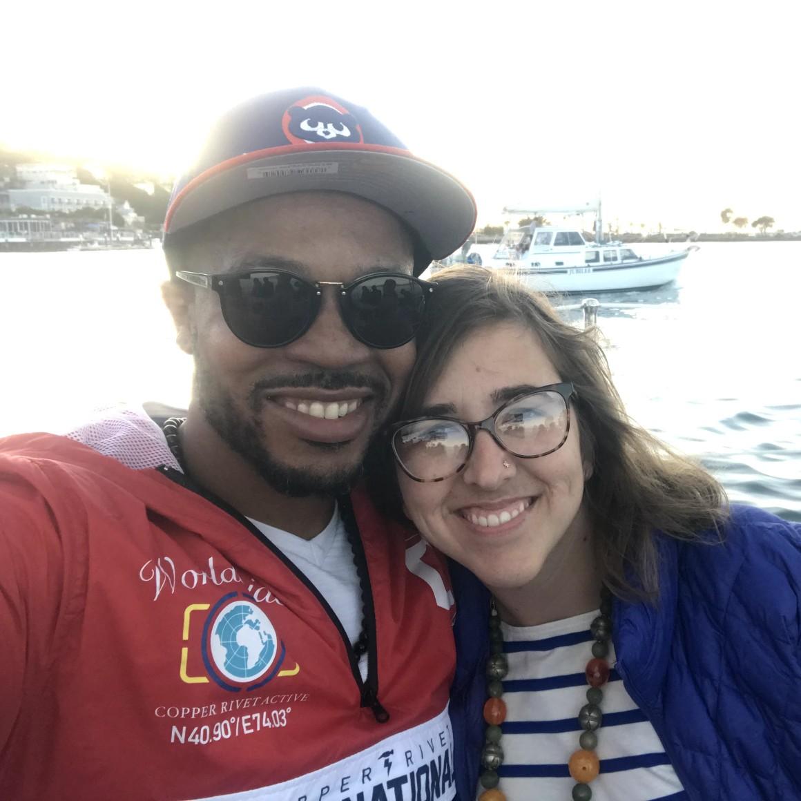 First sailing adventure.