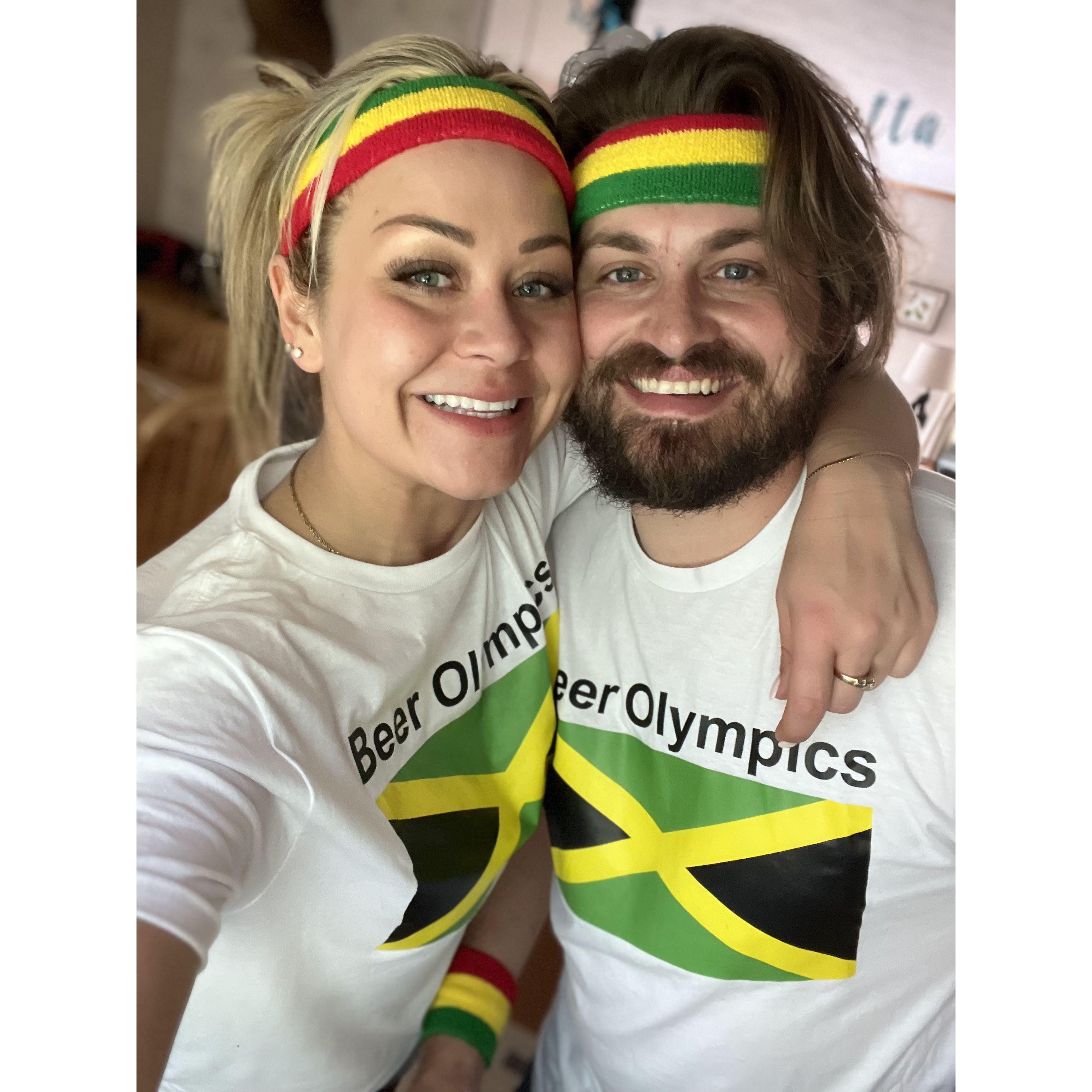 Beer Olympics for Nick's 31st birthday.