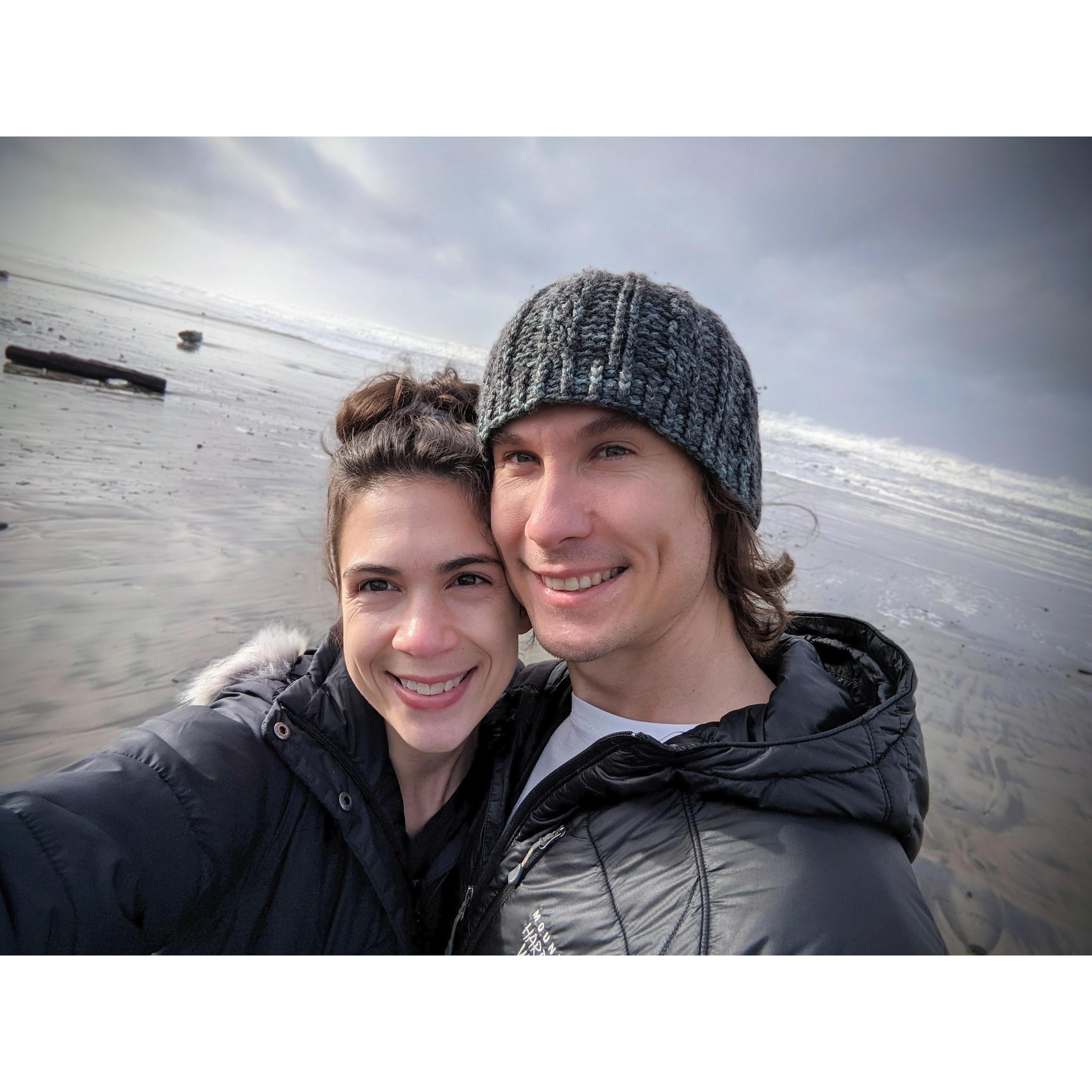 Oregon coast, New Years 2021.