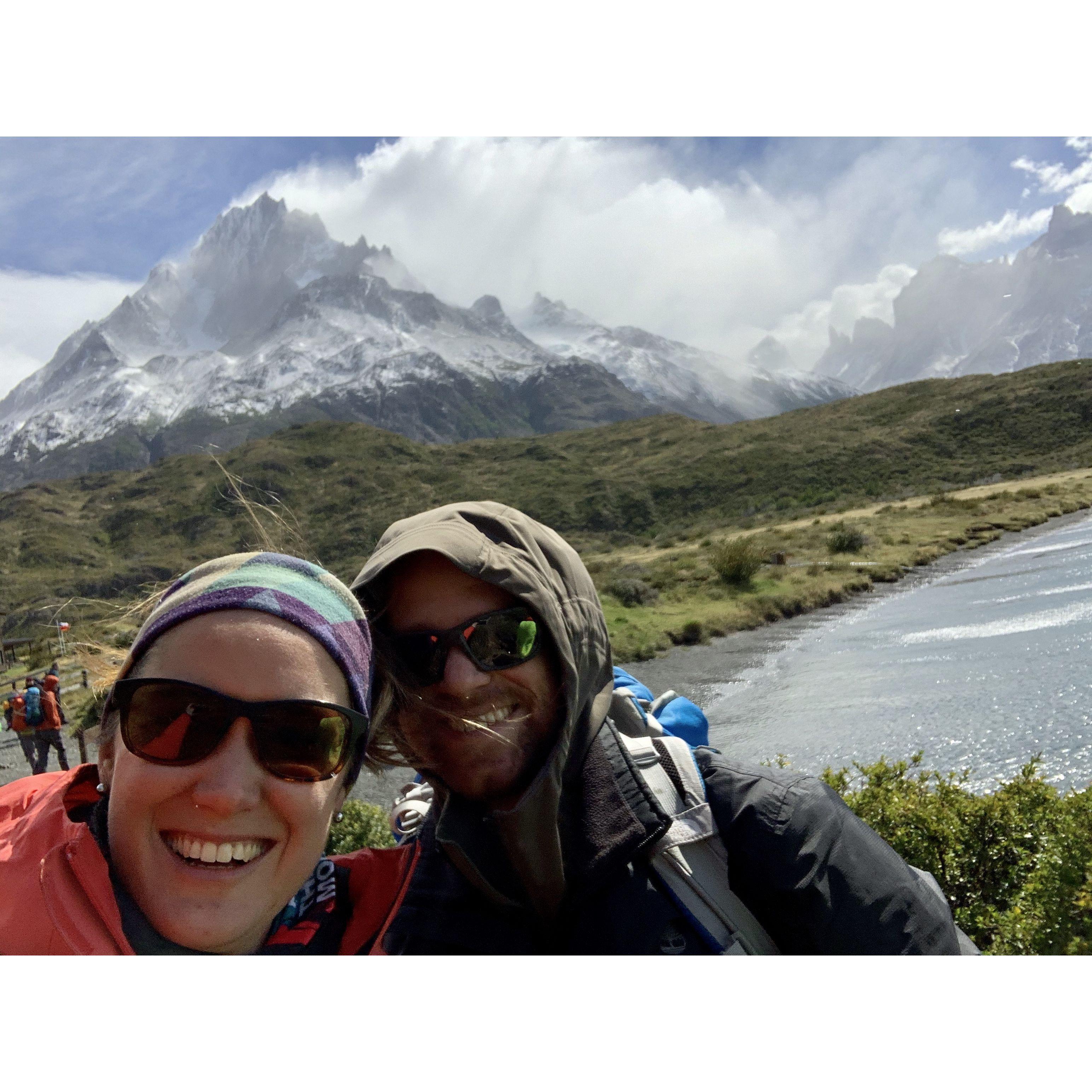 Backpacking in the Patagonia