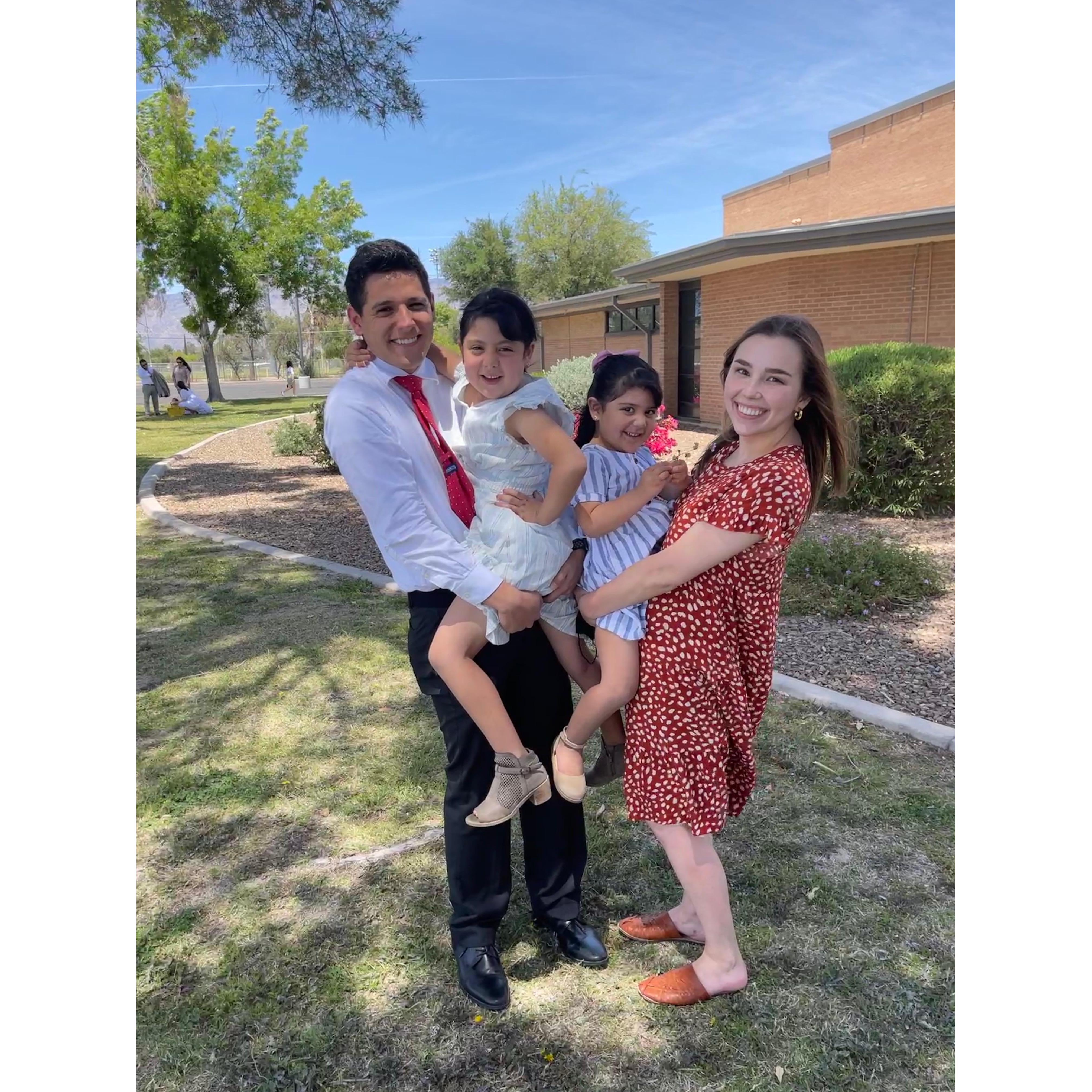 Alexis & Daniel with Natalia & Lia