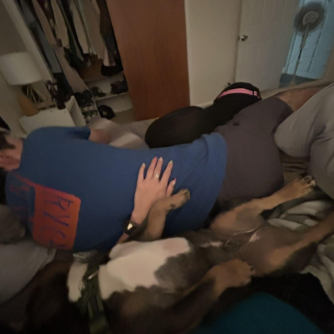 Our first night living with each other!