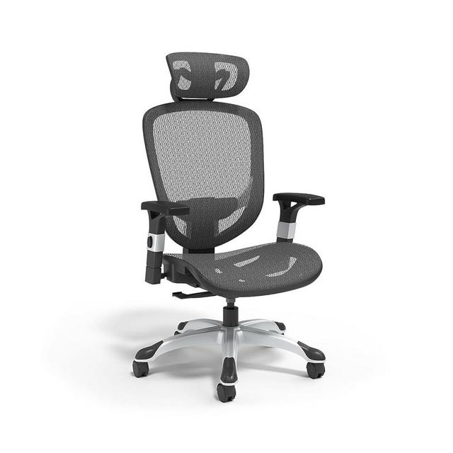 Staples Hyken Ergonomic Mesh Swivel Task Chair, Black (UN59460)