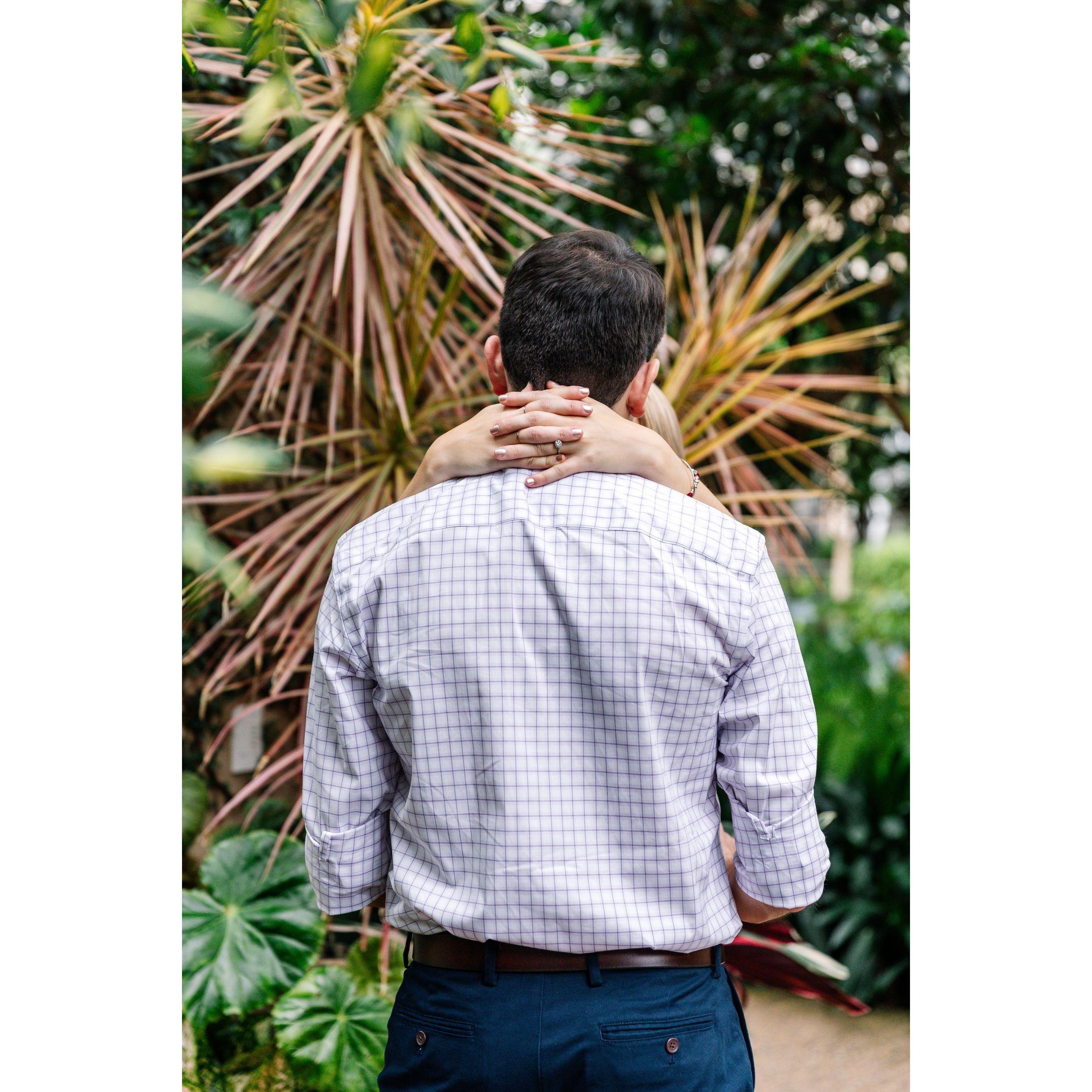 Engagement Session at Longwood Gardens, Aug 2021