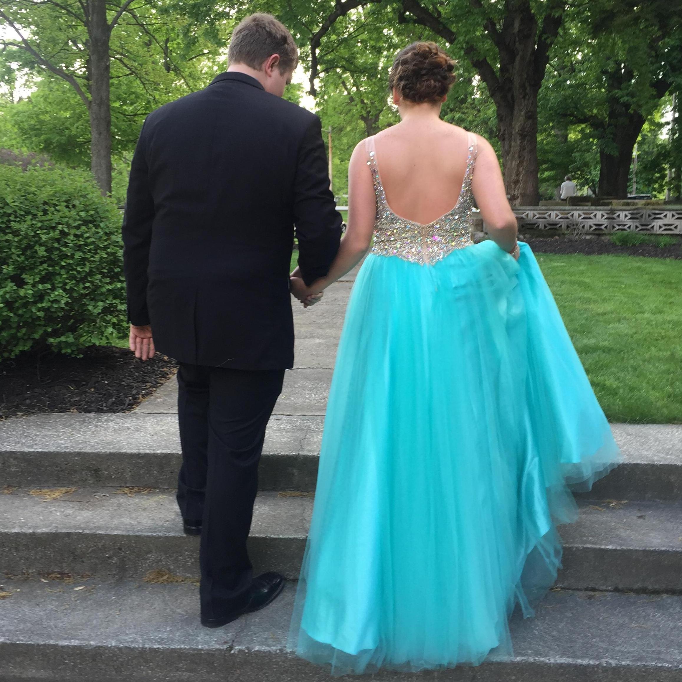 He took prom pictures with me even though he was not able to go. He is a keeper!
