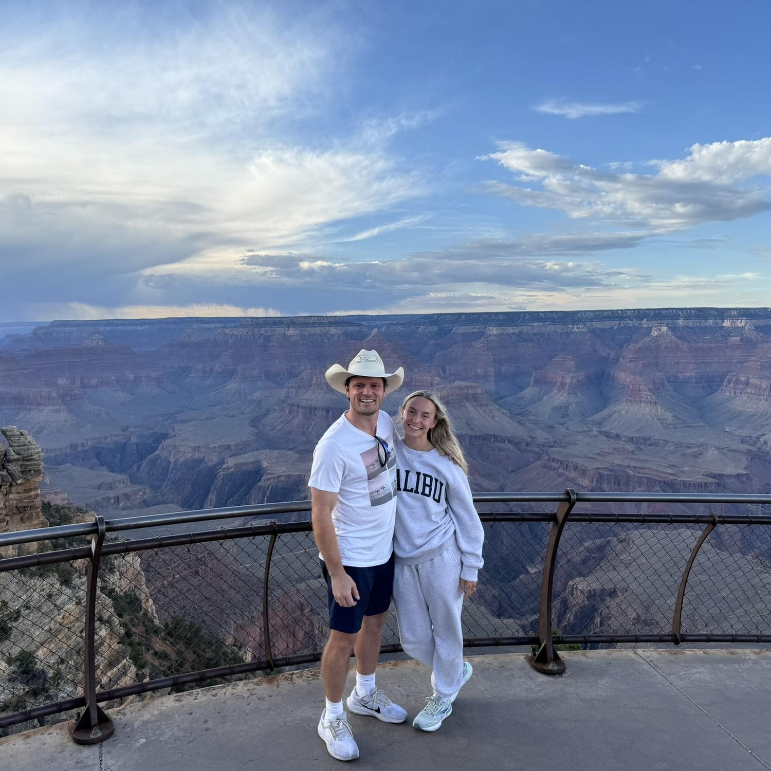Grand Canyon pit stop on the LA to Chicago road trip - 2024