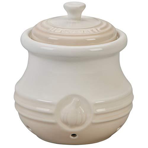 Le Creuset Meringue Stoneware Garlic Keeper