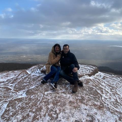 Date 5 - a hike in the Catskills. During the pandemic, we had all the time in the world!