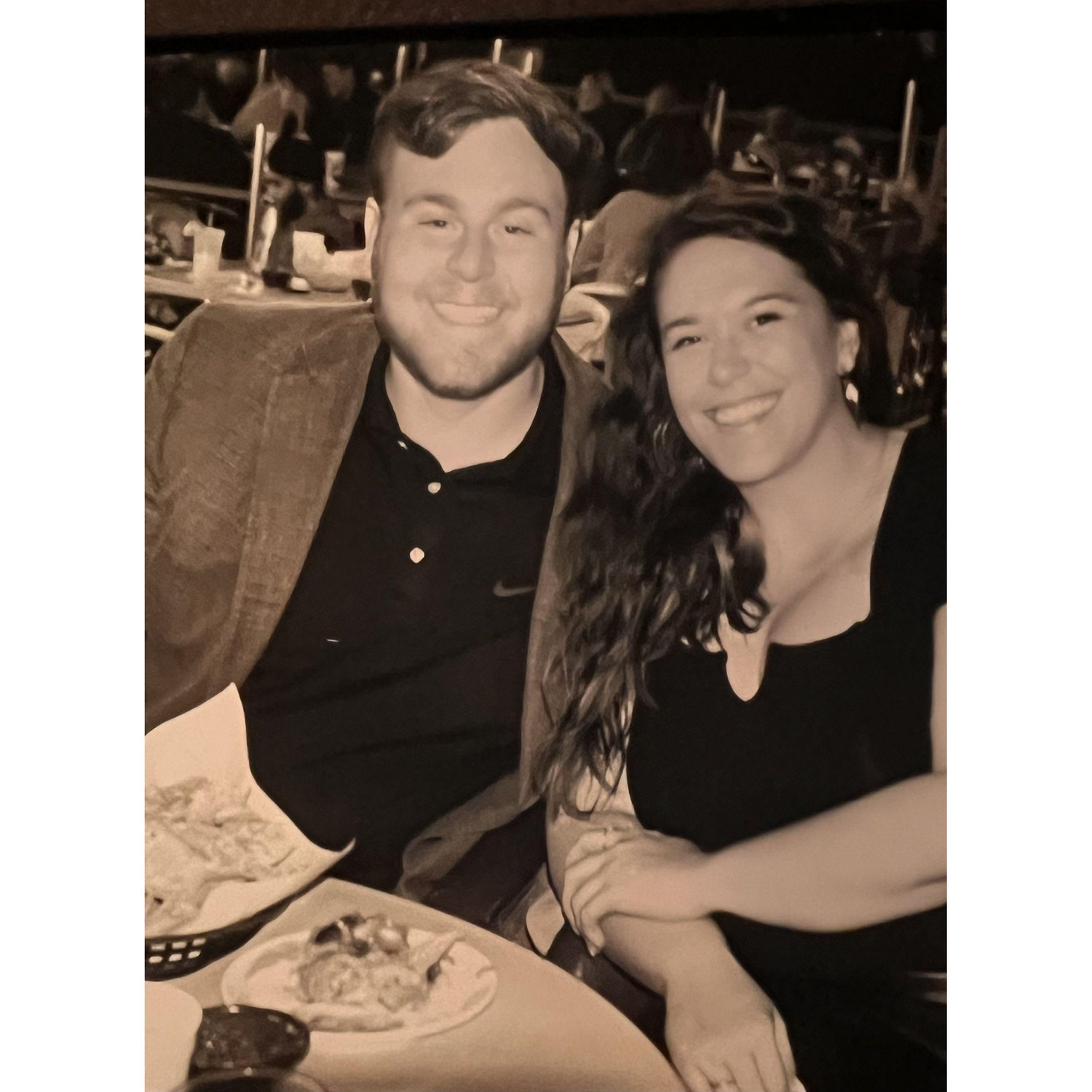 Our first date!