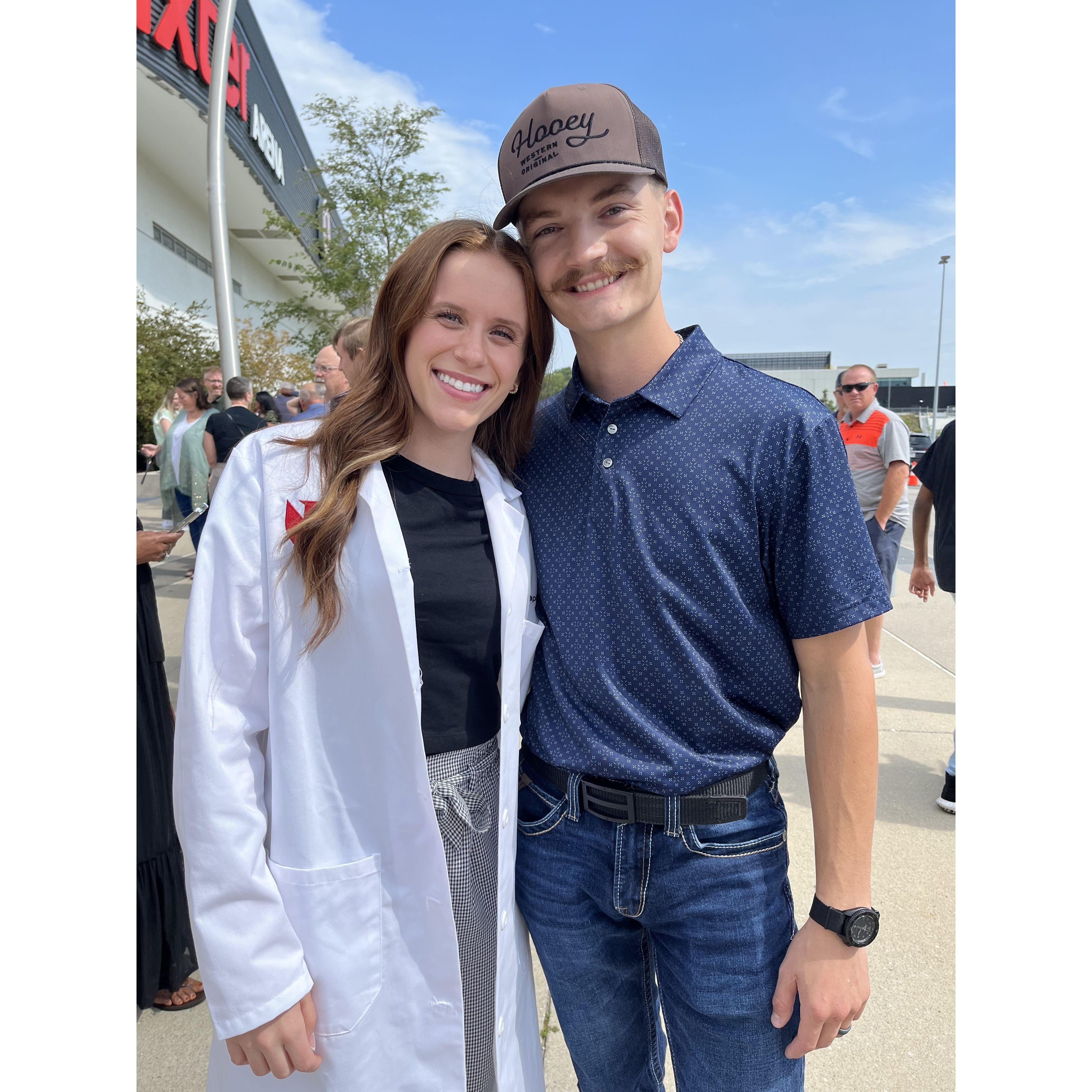 Sarah's White Coat Ceremony for Sonography
