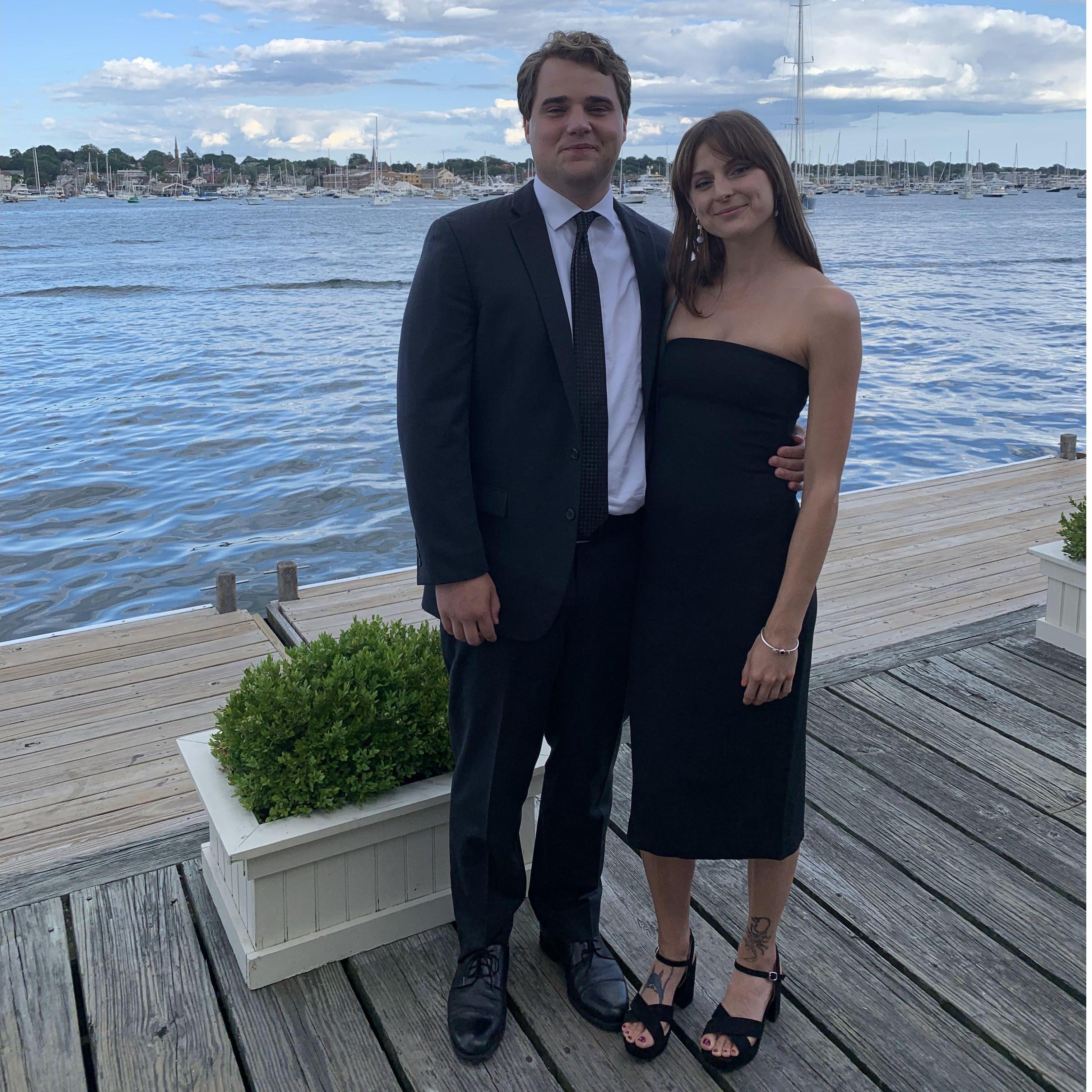 Our first wedding together 💒
