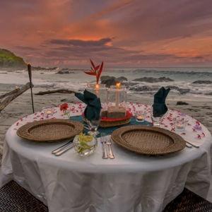 Dinner On Our Honeymoon