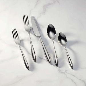 Lenox Sculpt 65-Piece Flatware Set, Service for 12