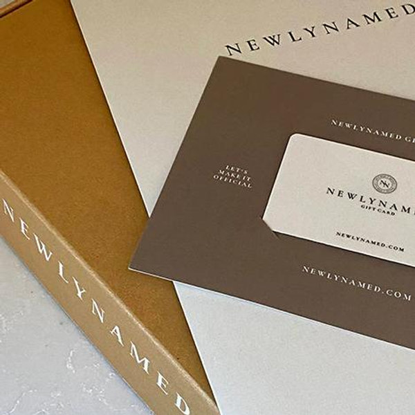 NewlyNamed Box Gift Card