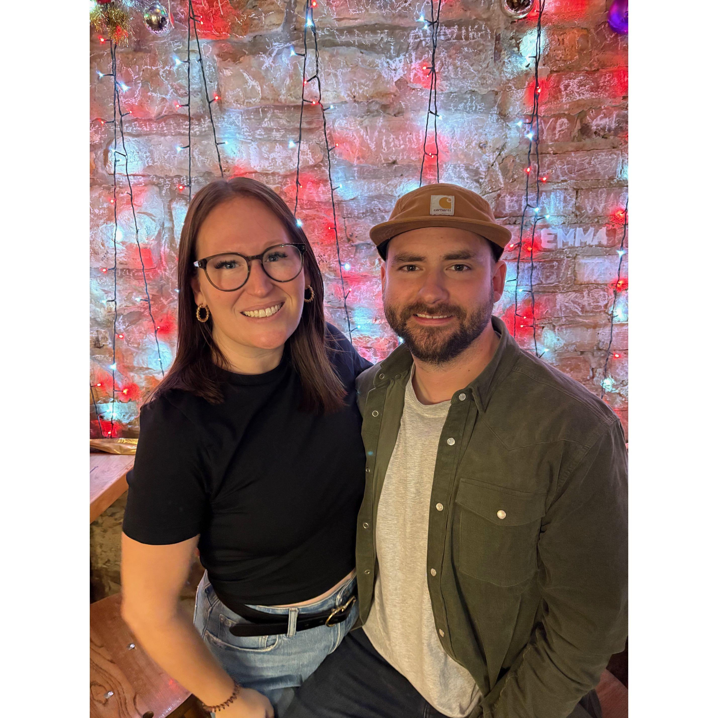 Darts on Christmas Eve, our favorite holiday tradition