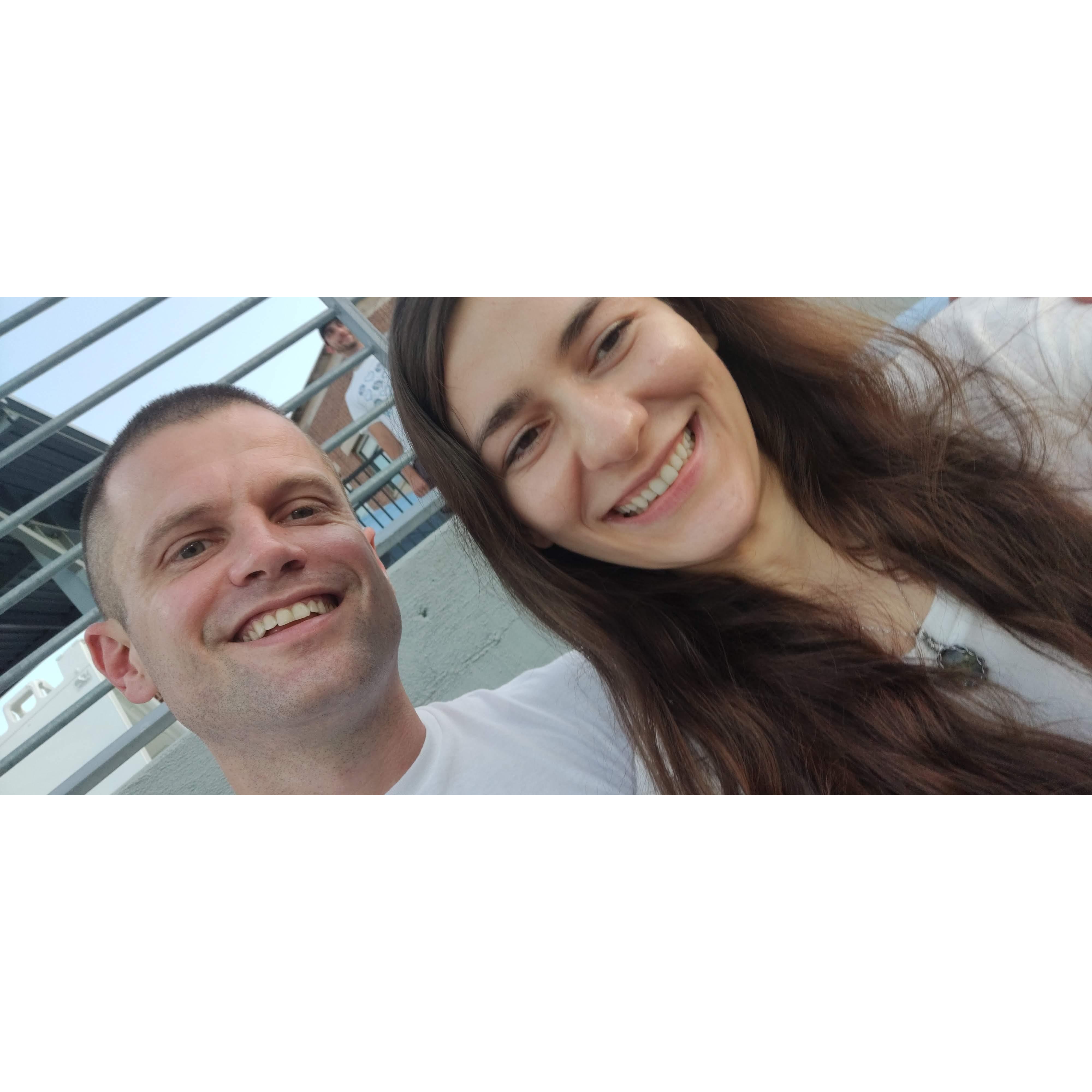 From our first date!