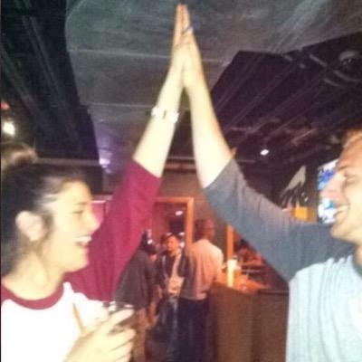 First photo ever taken of just the two of us before we were dating. Who knew we'd have so many more with fond memories attached to them all. Just kidding, Andrea knew.