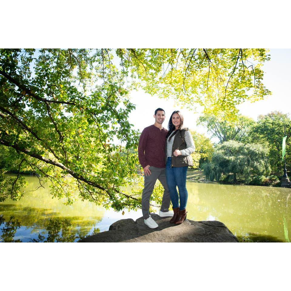 Engagement shoot in Central Park
