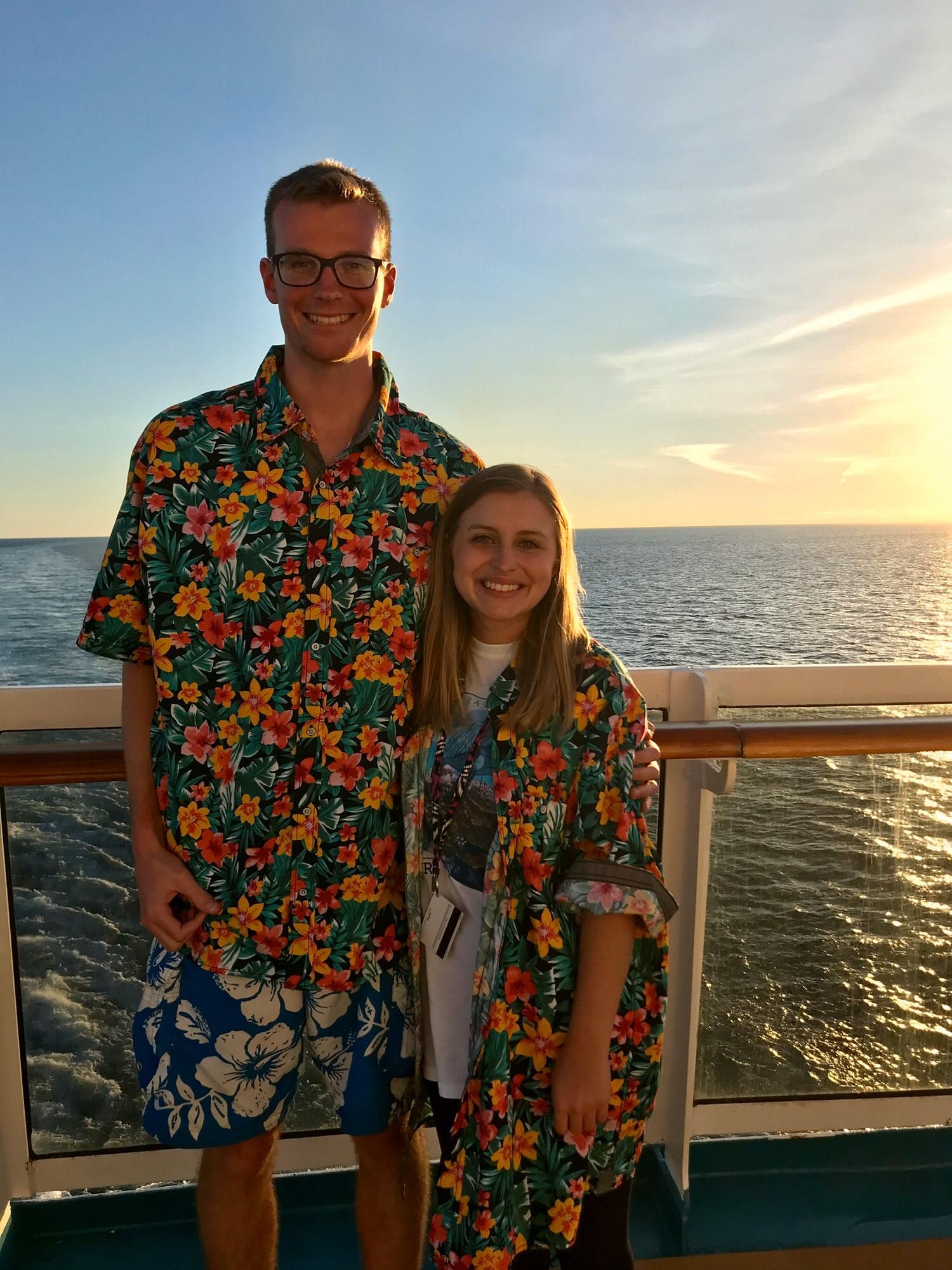 If you didn't wear matching floral shirts.. did you really go on a cruise?! Big cruise guys over here.