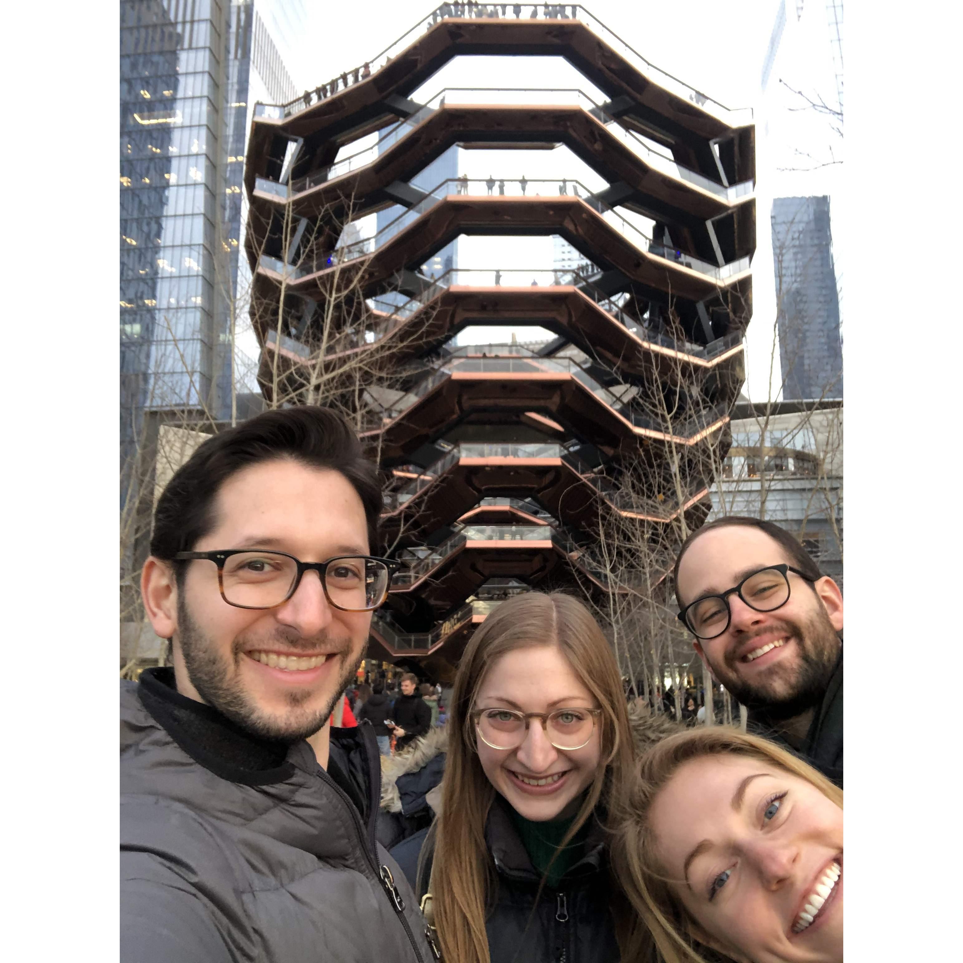 Visiting the Hive with some pals
