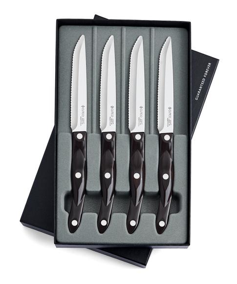 4-Pc. Steak Knife Set In Gift Box in White