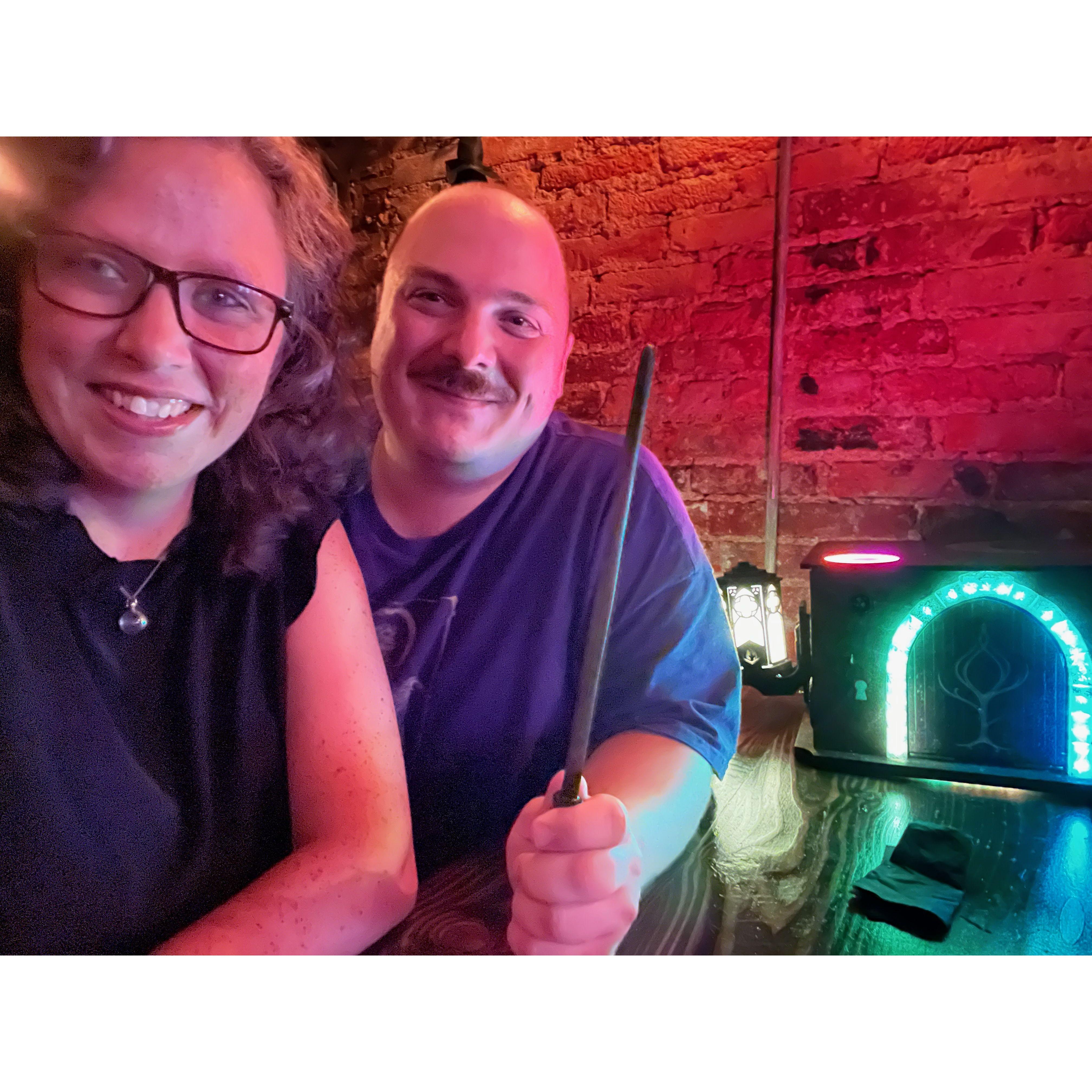 Ryan conjured up some Harry Potter magic for Chelsea's 30th.