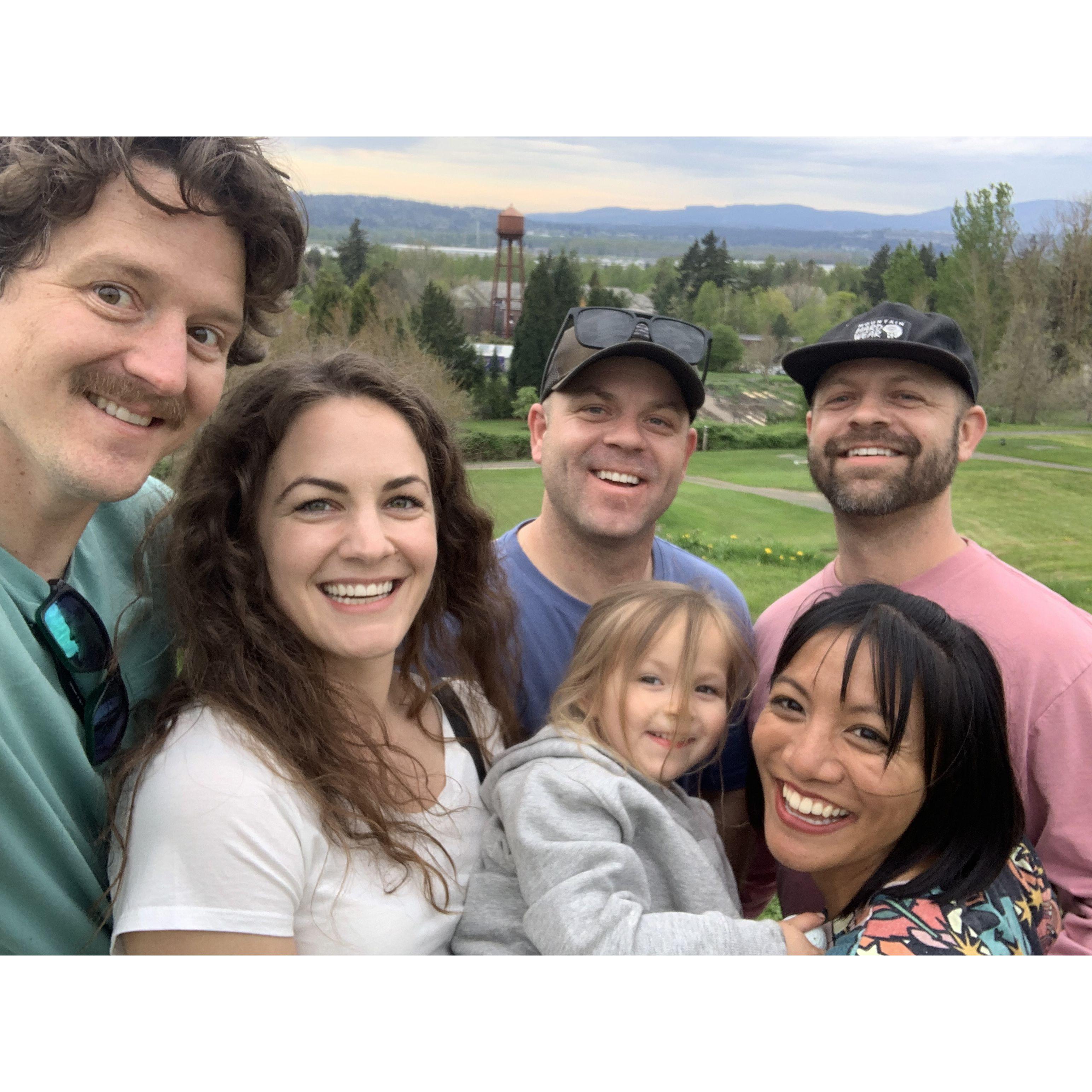 Our favorite place with some of our favorite people