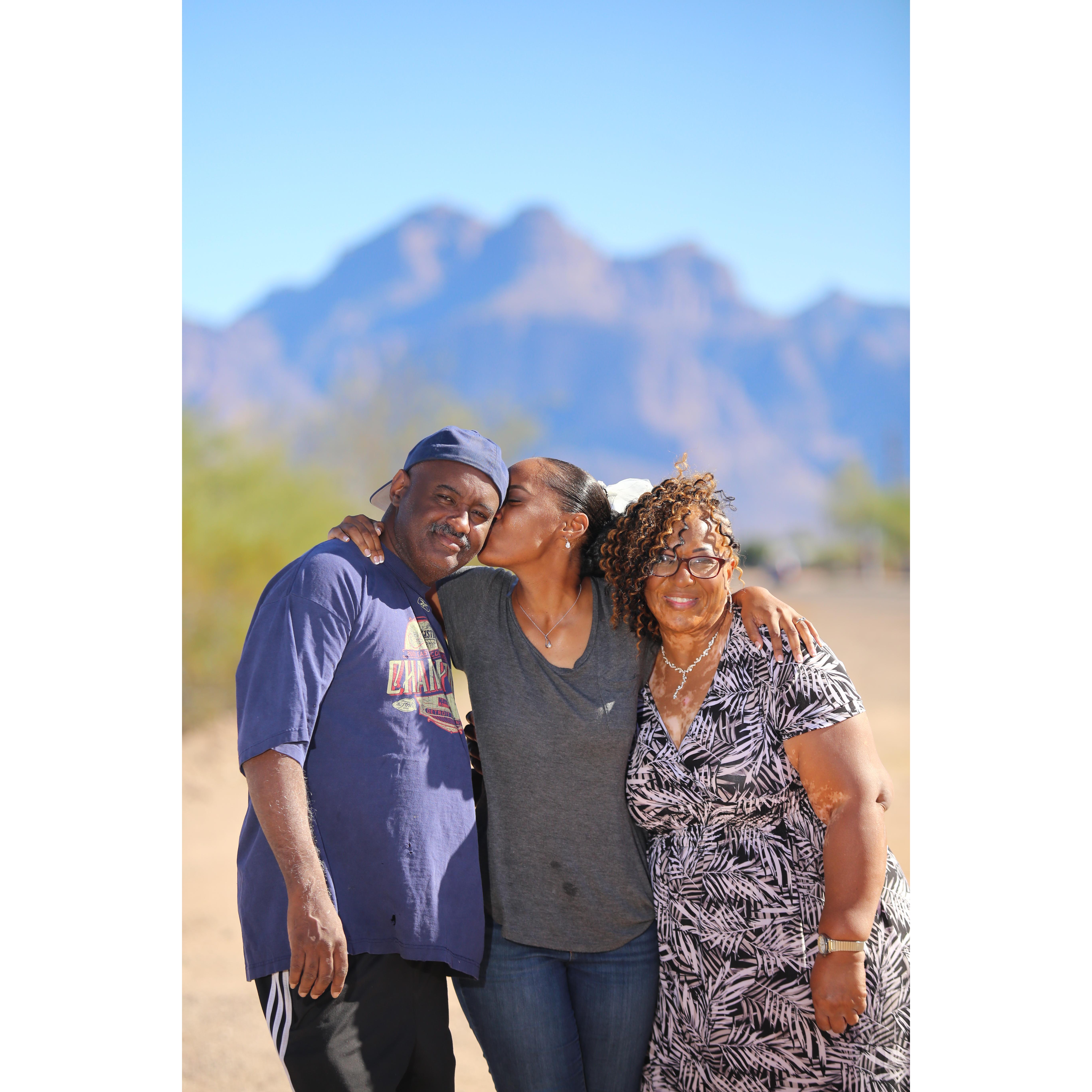 Where would I be without these two?? Mommy  and Daddy,  you made our day truly Wonderful.
