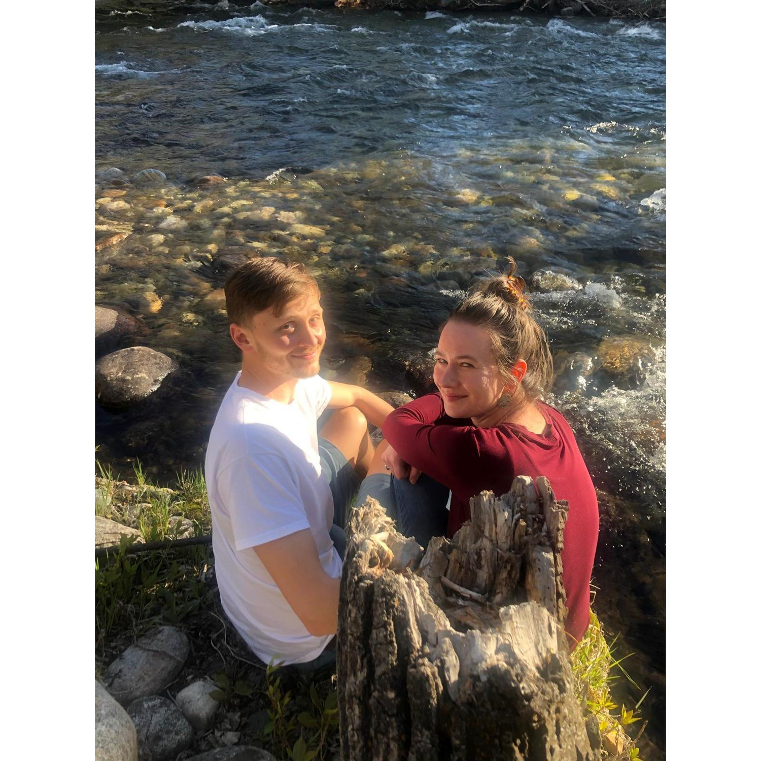 In Red Lodge, Montana with family.