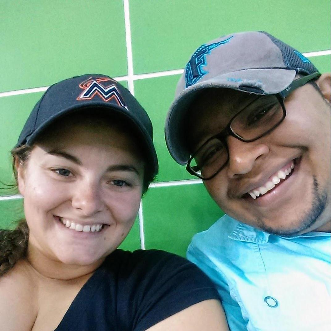 First Marlins game together June 2014