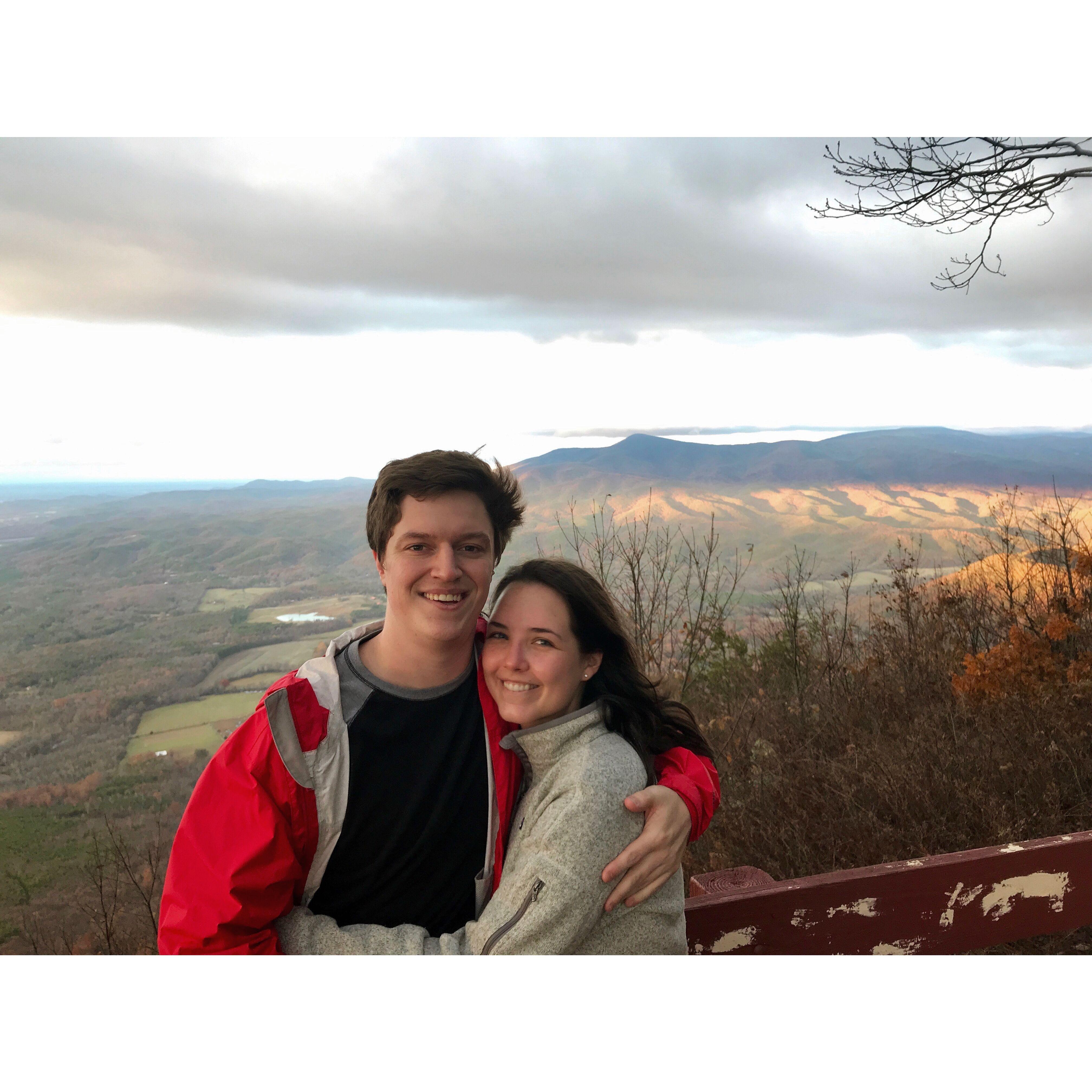 Cabin weekend with Morgan's family (2019)