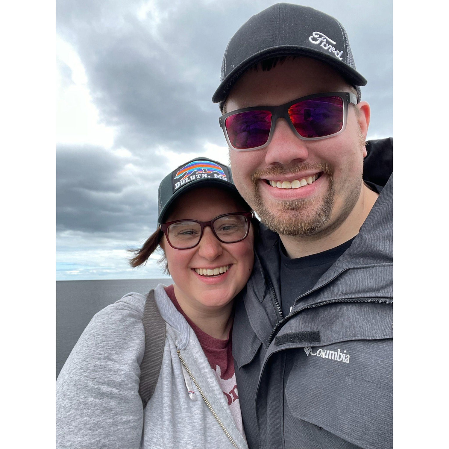 Our first trip together in Duluth.